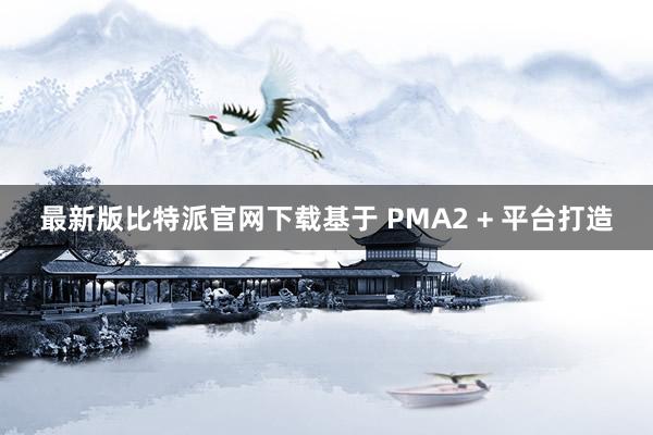 最新版比特派官网下载基于 PMA2 + 平台打造